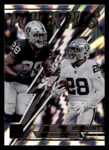 JOSH JACOBS 2023 Panini Donruss Power Plus Foil Insert - Picture 1 of 2