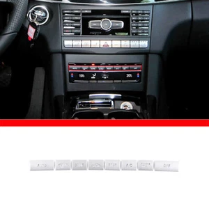 For Mercedes-Benz E-Class 2010-2015 Air Conditioning Button Decorative Sticker - Picture 1 of 4