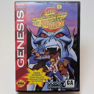 Adventures of Mighty Max - Sega Genesis - CIB - Very Good Condition - Bild 1 von 15