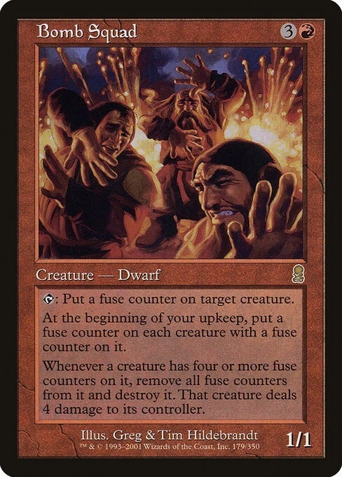 Bomb Squad 1x MtG Odyssey ODY SP/NM - Image 1 of 1