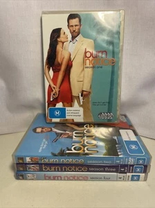 Burn Notice Season 1 - 4 DVD Set VGC Region 4 Fast Free Aus Post - Picture 1 of 21