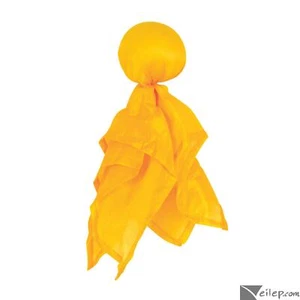 Beistle Football Game Day Referee Penalty Flag 7" Nylon Party Favor, Yellow - Picture 1 of 1