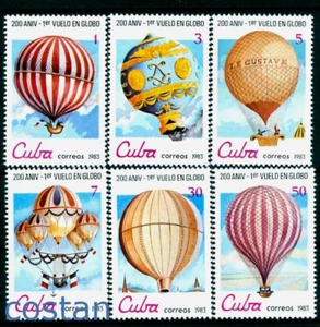 1983 Aviation,Balloon flight 200th anniv,Montgolfiere,Gustave,Caribbean,2725.MNH - Picture 1 of 1