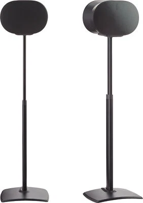Sanus Adjustable Height Speaker Stand for Sonos Era 300 Pair Black - Image 1 of 3