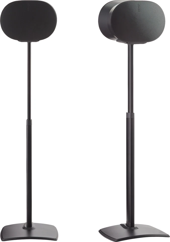 Sanus WSSE3A2-B2 Wireless Speaker Stand Pair - Black
