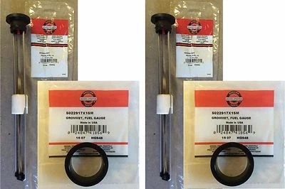 Лот из 2 оригинальных указателей топлива Simplicity Snapper Ferris 5022917 с люверсом 5022917X1 - Изображение 1 из 4