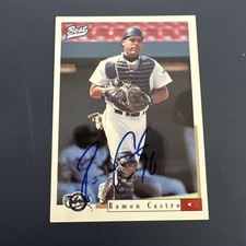 1996 Best Minor League Ramon Castro #20 signed autograph houston astros card