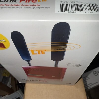SLE-LTEA-FIRE Napco StarLink Universal Fire Cellular AT&T LTE Alarm Communicator - Image 1 of 2