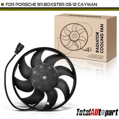 Ventilador auxiliar de refrigeración del motor para Porsche 911 Boxster 2005-2012 Cayman 06-12 izquierdo Foto 1 de 4