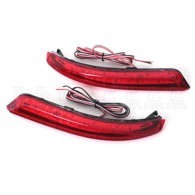 Par de luces de freno LED reflectoras para Nissan Almera Bluebird Sylphy 2006-2014 Foto 1 de 4