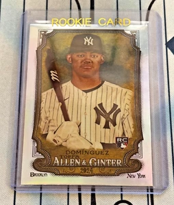Jasson Dominguez RC 2024 Topps Allen & Ginter ⚾ Refractor #31 Rookie Yankees CANTIDAD - Imagen 1 de 3