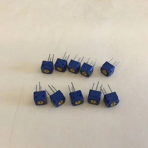 CT6P-5K (10-teiliges Set) 5K Ohm Single Turn Trimmer variabler Widerstand W-6 - Bild 1 von 3
