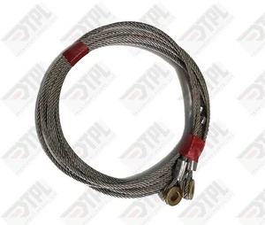 Whiting Todco TRUCK DOOR TRAILER DOOR ROLL UP DOOR CABLES 110" SS PAIR tp911015 - Picture 1 of 1