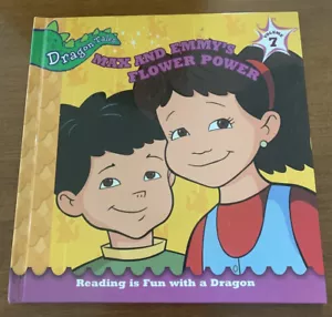 Max and Emmy's Flower Power Dragon Tales Hardcover Book Vol 7 2004 Irene Trimble - Foto 1 di 2