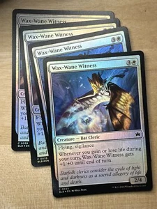 Wax-Wane Witness Foil x4 Playset Bloomburrow BLM MTG - Picture 1 of 1