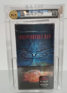 IGS Graded Factory sealed VHS Independence Day DOUBLE MINT 8.5