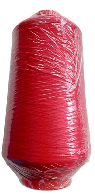 Large cone 10000m Guterman Polyester sewing Thread Bright Red Col 4455 #140 - Image 1 of 3