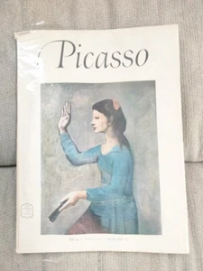 Picasso An Abrams Art Book Blue & Rose Periods 16 Color Prints 1954 - Picture 1 of 7