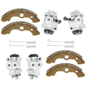 Front Brake Wheel Cylinders w/Shoes Kit for Honda Foreman 400 450 TRX400 TRX450 - Picture 1 of 15