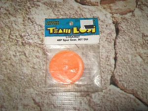 Vintage RC Team Losi 90 Tooth Orange Spur Gear Double Slipper 3927 - Picture 1 of 1