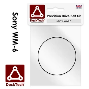 Cinturón de repuesto DeckTech™ para Sony Walkman WM-6 WM6 WM 6 | Cinturones de transmisión de goma - Imagen 1 de 3