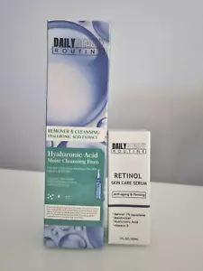 Retinol Serum 1fl Oz and Foaming face Cleanser Bundle 5fl Oz by DBR - Picture 1 of 1