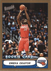 2004-05 (BKB) Bazooka Gold #200 Emeka Okafor