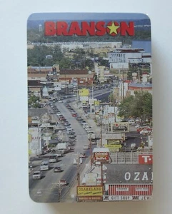 Tarjetas de juego selladas de recuerdo de Branson City View Missouri MO Ozarkland una baraja - Imagen 1 de 5