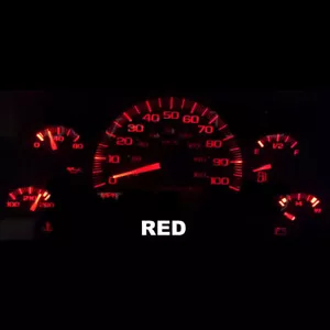 New RED LED KIT For Savana Safari GMC GM 1996-2005 CHEVY Chevrolet Cluster 96-05 - Picture 1 of 6