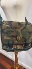 Camouflage Cotton Canvas Shoulder Messenger Bag Army Military Style Satchel