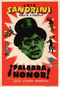 Programma cinematografico spagnolo vintage PALABRA DE HONOR (24) - Foto 1 di 1