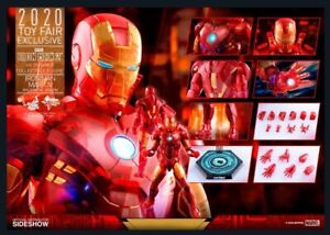 HOT TOYS IRON MAN Mark IV Mk4 Holographic Version 1/6th scale MMS568 Brand New !