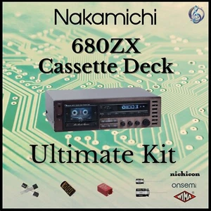 Nakamichi 680ZX Kassettendeck Ultimate Upgrade Kit Originalteile Restauration - Bild 1 von 3