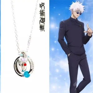 Anime Jujutsu Kaisen Satoru Gojo Geto Suguru Fushiguro Toji Halskette Anhänger Spielzeug - Bild 1 von 9