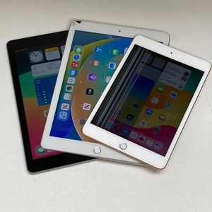 Restposten 3x iPads verschiedene Modelle/Speicher/Farben WLAN nur Apple Tablets Grade F - Bild 1 von 16