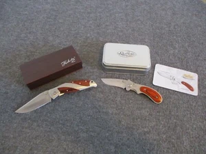 NOS SHEFFIELD & HERBETZ LOT (2) FOLDING KNIVES W/ ORGINAL CASES/PAPER- NEAR MINT - Picture 1 of 12