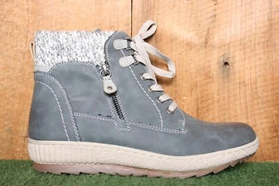 SPRING STEP 'Karlene' Water Resistant Fleece Lined Ankle Boots EU 41 ≈ US 10.5 - Image 1 of 4