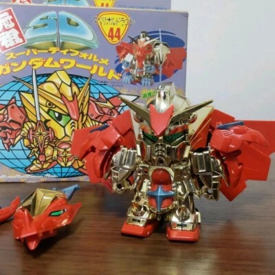 Original SD Gundam 44 Super Armored God Genesis Superior Dragon Modelo Kit Bandai Foto 1 de 4