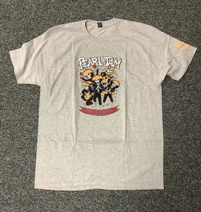Pearl Jam T-Shirt & Sticker 2015 Halloween Skelett Mariachi Eddie Vedder XL #2 - Bild 1 von 6
