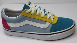 Vans Off The Wall Blau Freizeitschuhe Turnschuhe Größe Damen 8,0 Skate Unisex - Bild 1 von 6