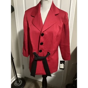 Sweet Suit Woman Jacket red 14W new - Picture 1 of 1