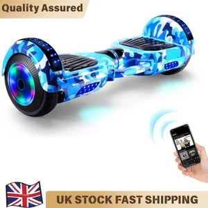 Bluetooth LED Hoverboard Scooter – Self-Balancing Kids Electric Board UK - Picture 1 of 11