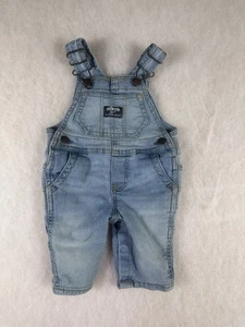 Oshkosh B’Gosh Denim Overall Jeans blau Kleinkind Baby Größe 3M - Bild 1 von 7
