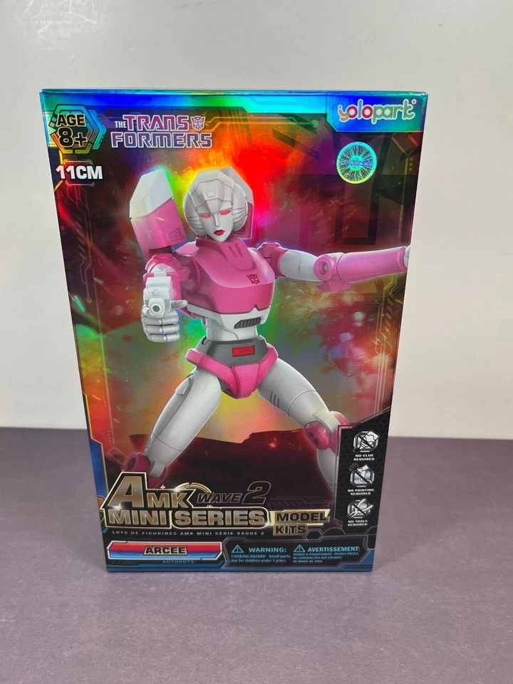 Yolopark Transformers Wave 2 ARCEE G1 AMK Mini Model Figure Kit Series Buildable - Image 1 of 4