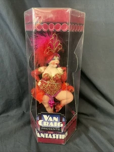 NIB VAN CRAIG PRESENTS VANTASTIKS ROT GLITZERND THEATRALISCH KURT ADLER ORNAMENT - Bild 1 von 6
