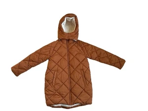 Amazon Essentials Quilted Cocoon Puffer Coat Large 9Y - Picture 1 of 4