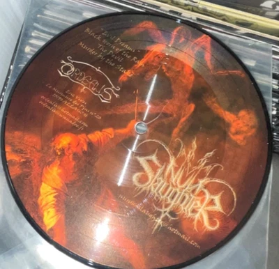 Nunslaughter  Derketa split EP rare  Autopsy Traumatic Grave Therion - Image 1 of 2