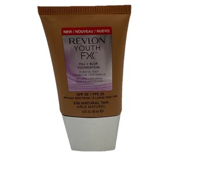Revlon Youth Fx Fill + Blur Foundation Spf 20  # 330 Natural Tan Is Sealed - Image 1 of 4