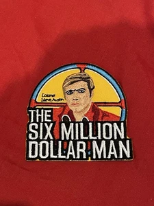 SMDM Six Million Dollar Man Bionic Man Logo Patch - Picture 1 of 2