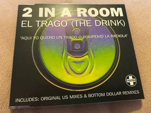 2 IN A ROOM - EL TRAGO (THE DRINK) - POSITIVA DANCE CD SINGLE - Foto 1 di 1